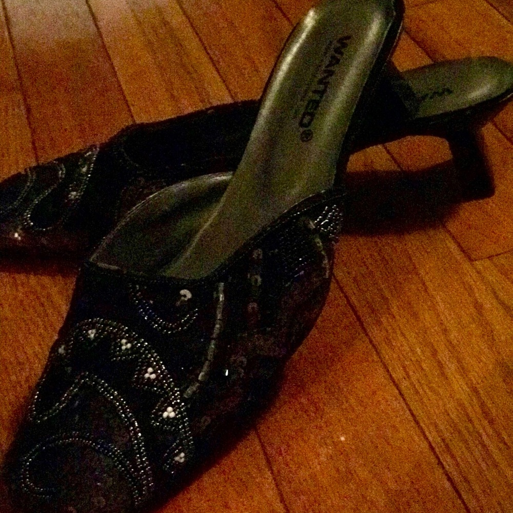 Wanted Evening dress low heel shoe sz 8 fashion